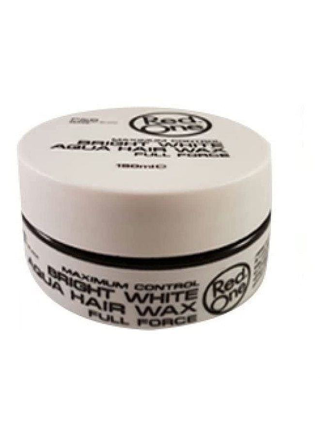 Bright White Aqua Hair Wax 150ml