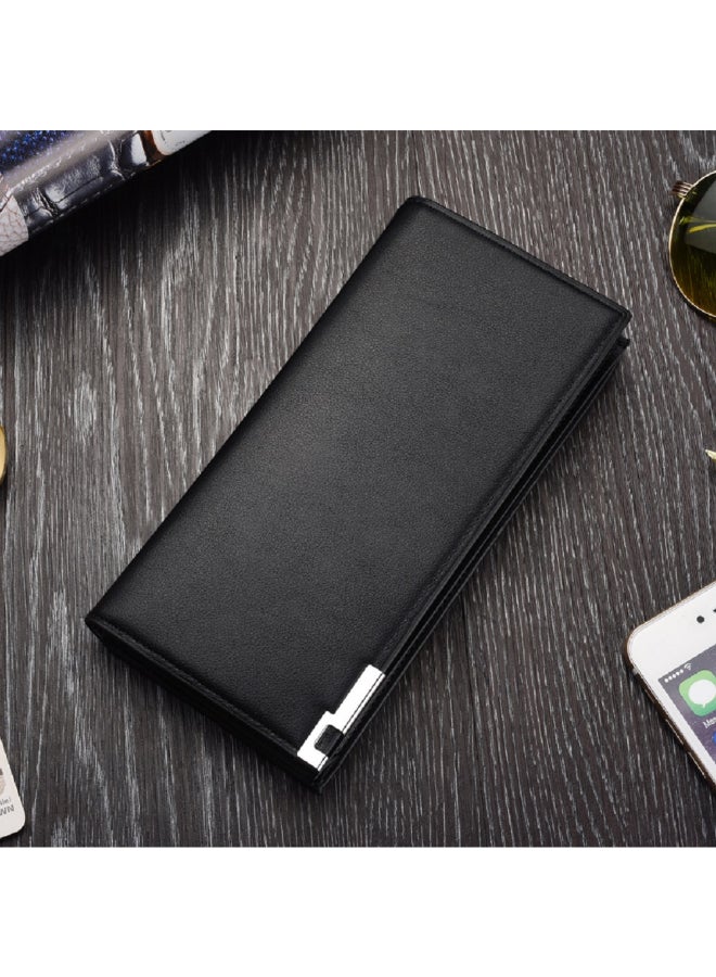 Comfortable And Stylish Long Wallet Black