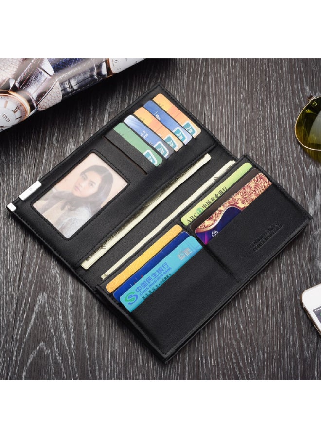 Comfortable And Stylish Long Wallet Black