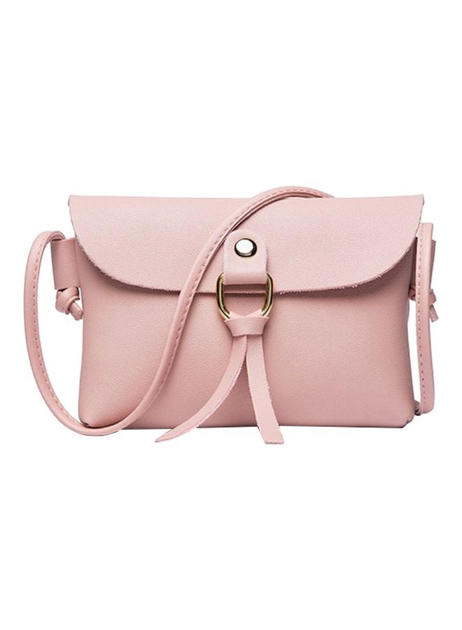 Elegant Crossbody Bag Pink