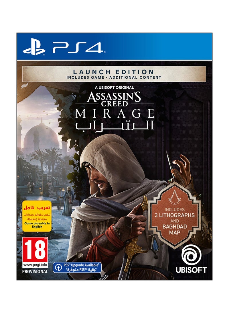Assassin’s Creed Mirage (UAE Version) - PlayStation 4 (PS4)