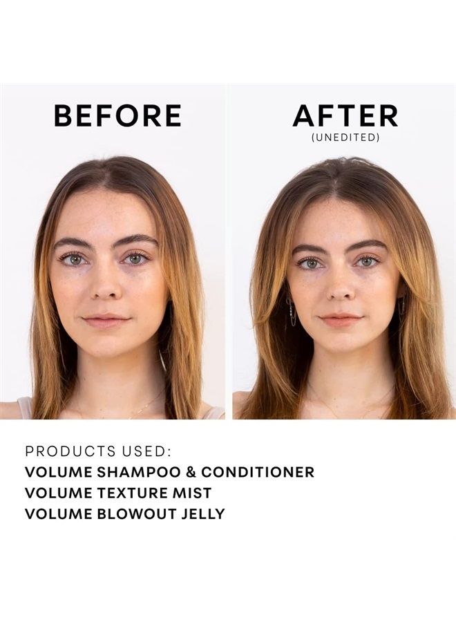 Perfect Volume Shampoo: Hair Volumizer, Build Lift, and Body to Flat, Fine, or Limp Hair I 11.5 FL OZ / 340ml