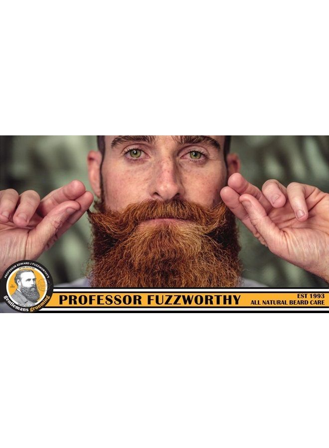 Professor Fuzzworthy's Gentlemans Beer Hair Shampoo Bar for Normal, Dry, Oily Hair | SCENTED with All Natural Oils From Tasmania Australia - 4.2 oz