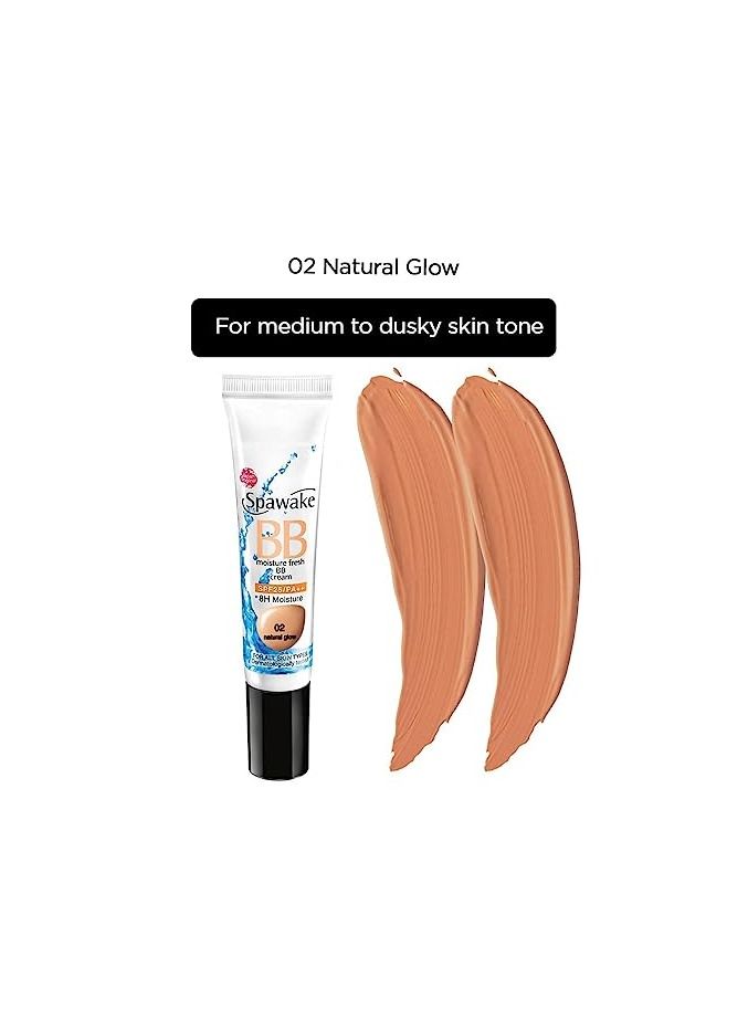 Spawake BB Cream 02 Natural Glow with SPF25 Pack of 2