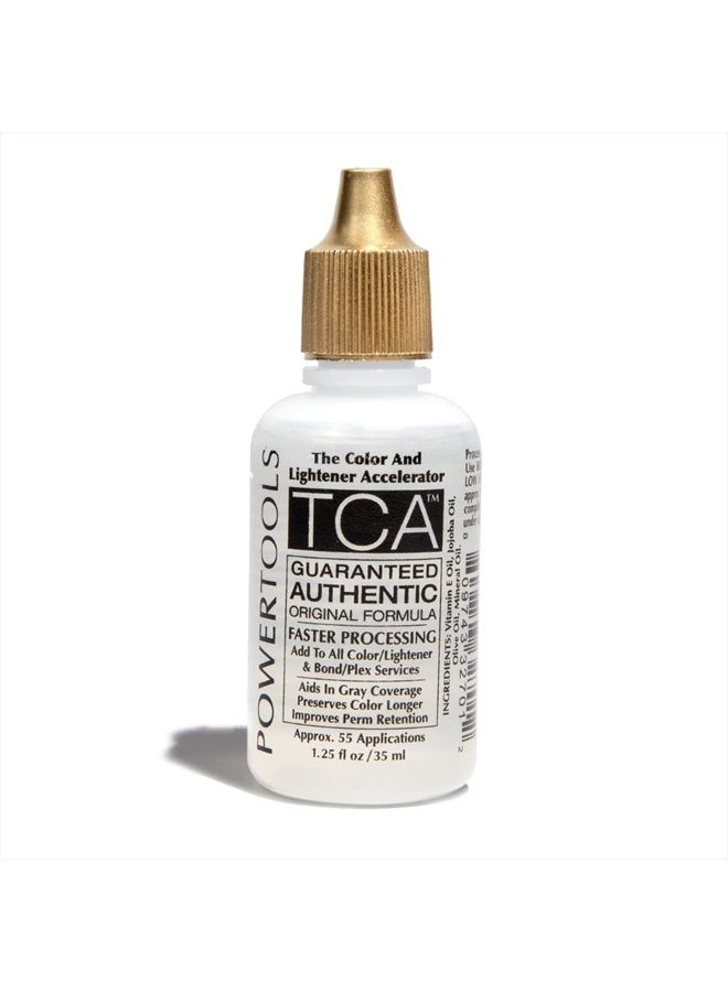 TCA, The Original Color And Lightener Accelerator | Guaranteed Authentic Original Formula l Cut Color Processing In Half | All-Natural High Grade Oil Blend (1.25 Fl Oz)
