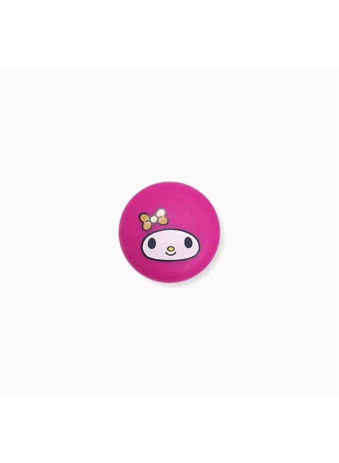 x Sanrio Hello Kitty Macaron Lip Balm (My Melody Strawberry Ice Cream) Korean Cute Scented Pocket Portable Soothing Advanced Must-Have on-The-go