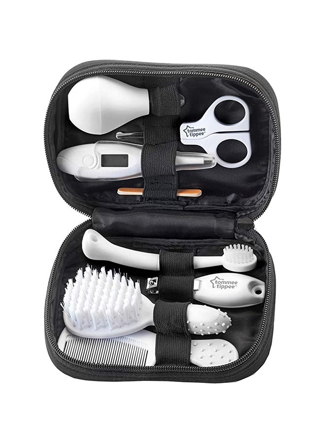 Pack Of 9 Closer To Nature Healthcare and Grooming Kit, Suitable For Little Baby, White