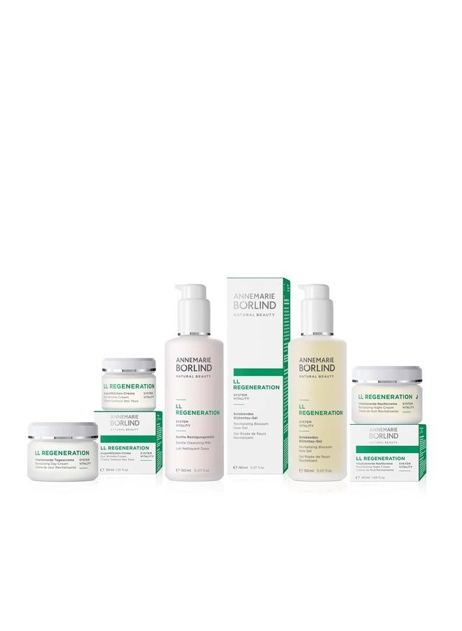 LL REGENERATION Revitalizing Night Cream - Natural Anti Aging Vitamin C, E and Retinoid Face Cream for Visibly Firmer and Wrinkle Free Skin - Step 4 of 5-1.69 Oz.