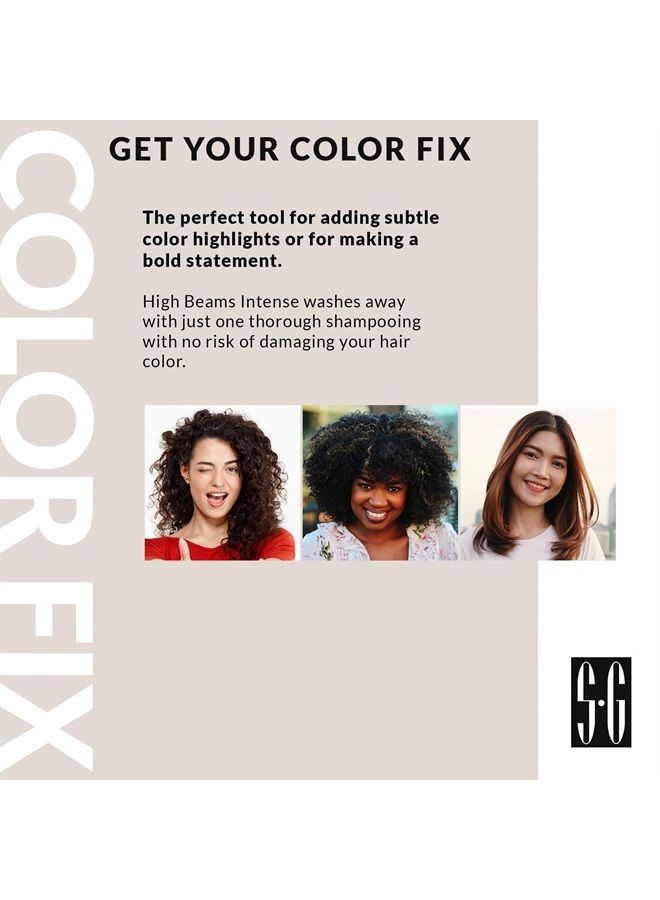 Beams Intense Temporary Spray On Hair Color - #20 Black Aerosol 2.7 oz.