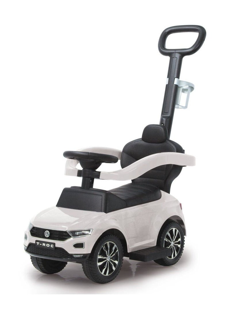 Volkswagen T-roc Ride-on Car with Handle White