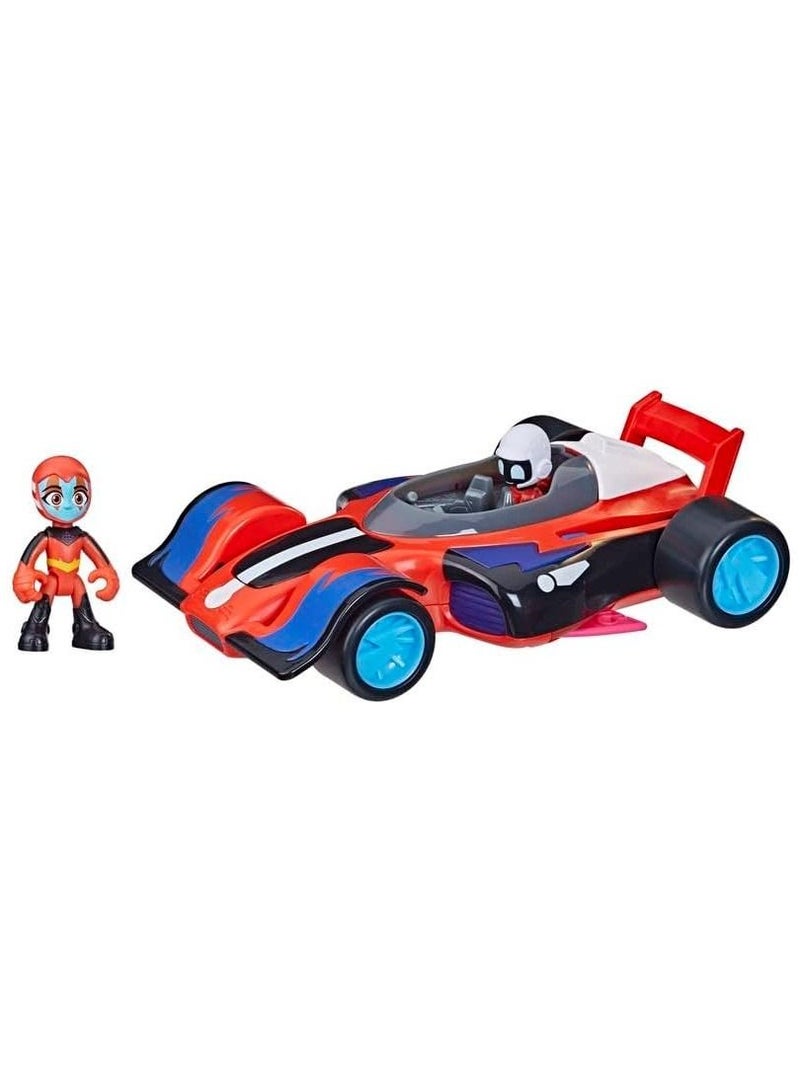 Animal Power Flash Cruiser Preschool Toy, Converting Car With Lights Or Sounds, Vehicle And Action Figure For Kids Ages 3 And Up