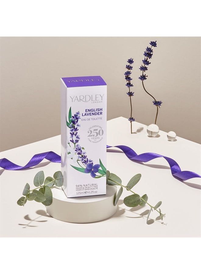 Of London English Lavender Eau de Toilette Spray for Women, 4.2 Ounce