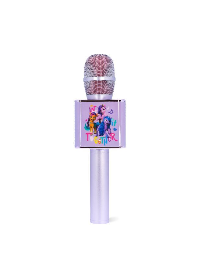 My Little Pony Karaoke Microphone with Bluetooth Speaker - Purple