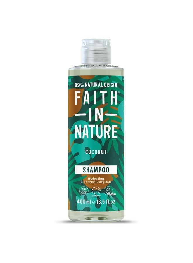 Faith In Nature Coconut Shampoo For Normal To Dry Hair 400ml