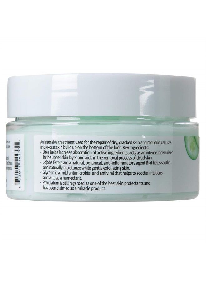 ForPro Cracked Heel Eliminator, Fresh Cucumber Scent, Intensive Repair Treatment for Rough, Dry & Cracked Heels, Reduces Calluses & Skin Build Up, 3.3 oz.