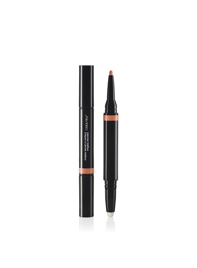 LipLiner InkDuo (Prime + Line), Bare 01 - Primes & Shades Lips for Long-Lasting, 8-Hour Wear - Minimizes the Look of Fine Lines & Unevenness - Non-Drying Formula