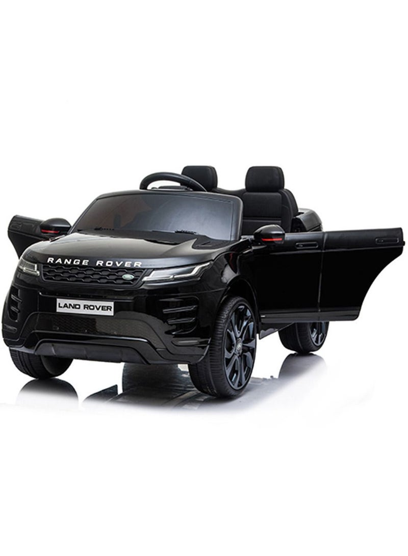 Range Rover Evoque Licensed Electric Car, 12V Ride On Car With Remote Control For Kids - Black