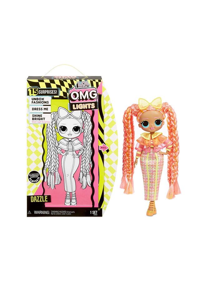 Omg Lights - Shine Bright Dazzle Fashion Doll With Accessories For Kids 7.32x20.32x30.48cm