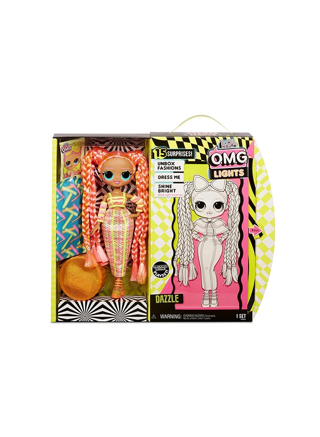 Omg Lights - Shine Bright Dazzle Fashion Doll With Accessories For Kids 7.32x20.32x30.48cm