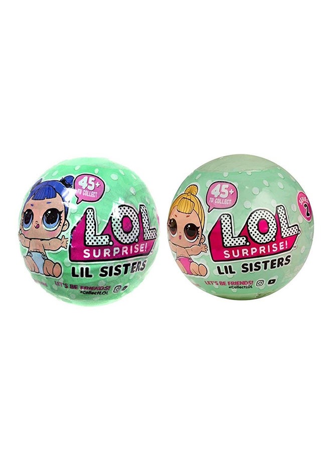 Series 2 Wave 1 And Wave 2 Lil Sisters Ball LOL Surprise Dolls