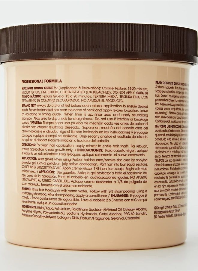 TCB No Base Creme Hair Relaxer with Protein and DNA Super 15.oz