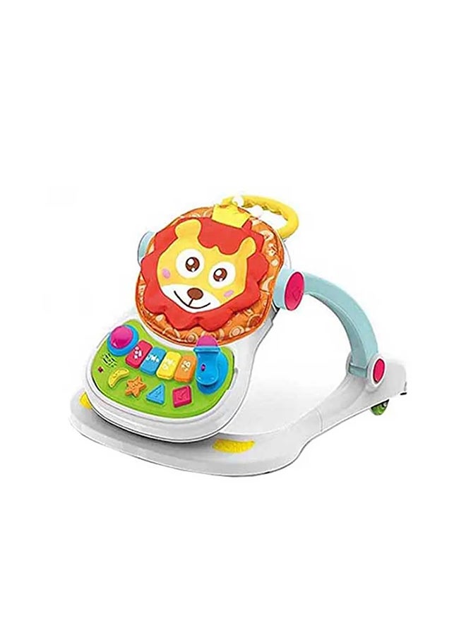 4-In-1 Multifuntional Adjustable Entertainer Detailed Designed Lion Walker