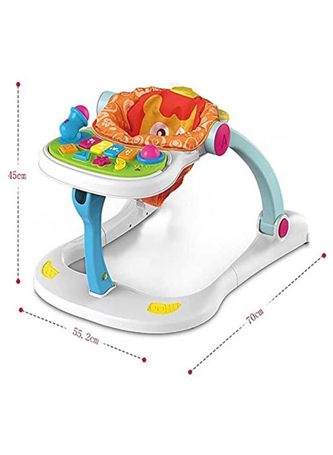 4-In-1 Multifuntional Adjustable Entertainer Detailed Designed Lion Walker