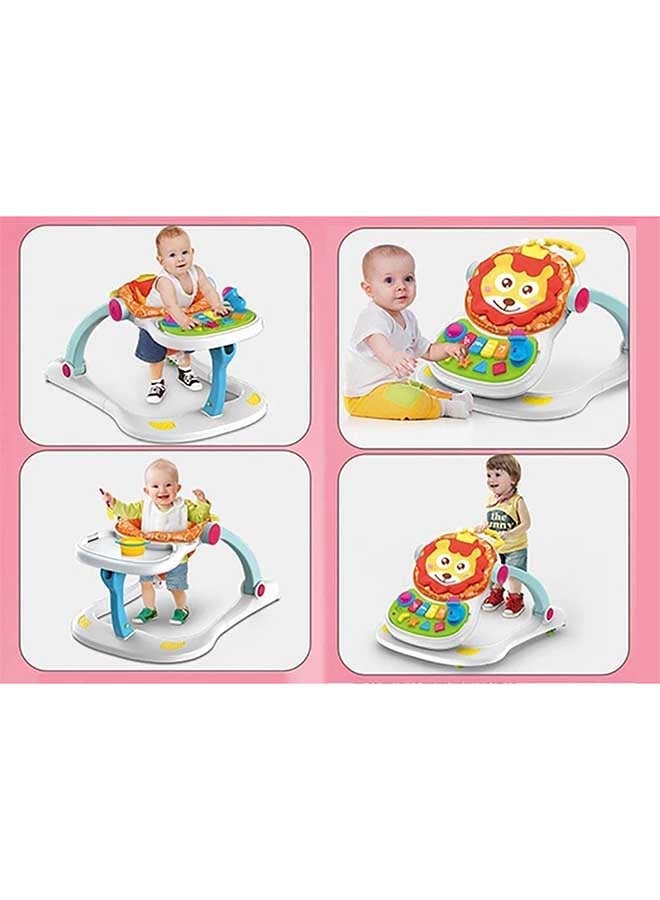 4-In-1 Multifuntional Adjustable Entertainer Detailed Designed Lion Walker