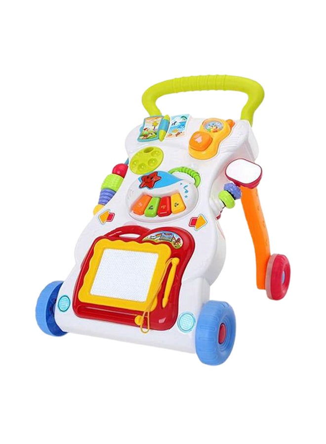 Piano Pattern Baby Musical Walker