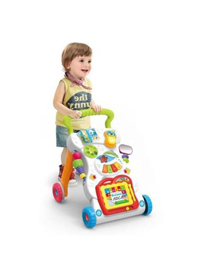 Piano Pattern Baby Musical Walker
