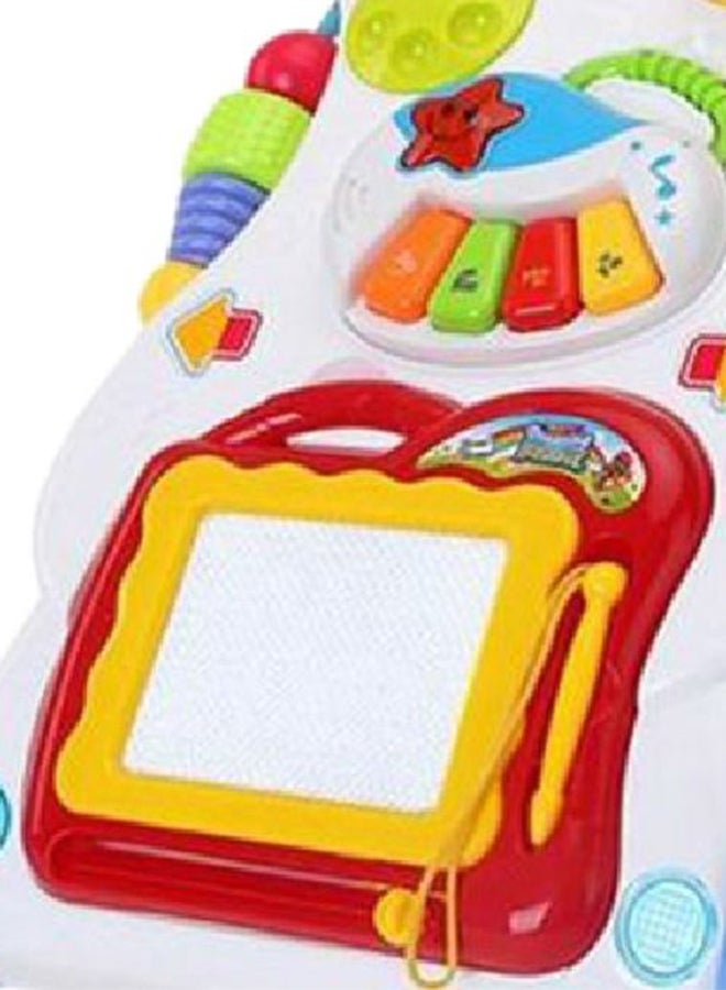 Piano Pattern Baby Musical Walker