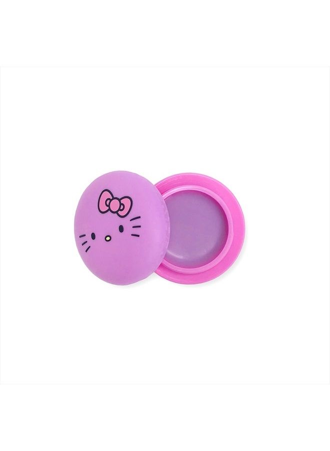 x Sanrio Hello Kitty Macaron Lip Balm (Hello Kitty Unicorn Rainbow Sherbert) Korean Cute Scented Pocket Portable Soothing Advanced Must-Have on-The-go