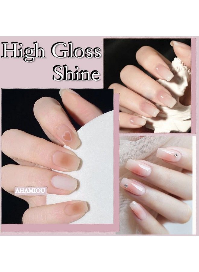 Gel Nail Polish Nude Gel Polish Kit Sheer Milky White Icy Jelly Translucent Gel Polish Set Color Neutral Soak Off Art Home Diy Manicure Salon Varnish6Pcs