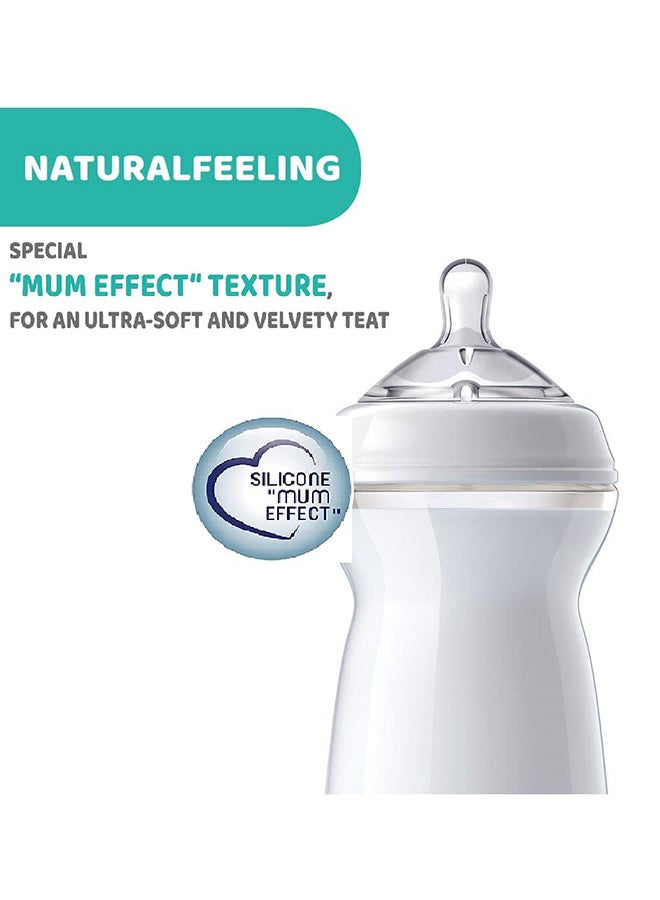 NaturalFeeling Teat Fast Flow Silicone 6M+ 2Pcs