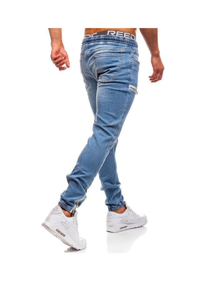 Denim Trousers Light Blue