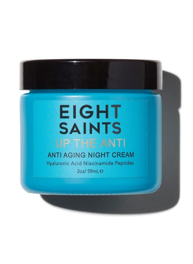 Up The Anti Night Cream Face Moisturizer To Reduce Fine Lines And Wrinkles Natural And Organic Anti Aging Cream For Face With Niacinamide And Hyaluronic Acid 2 Ounces