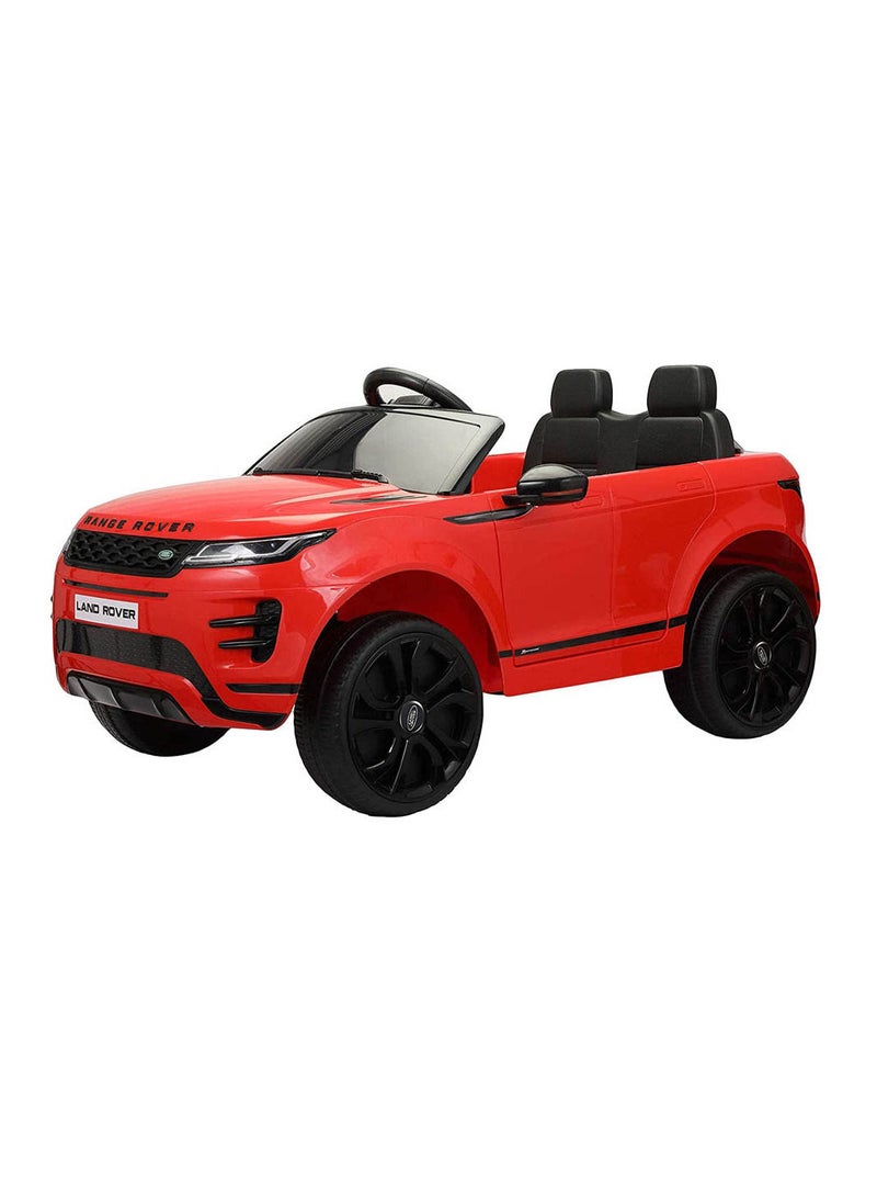 Range Rover Evoque Licensed Electric Car, 12V Ride On Car With Remote Control For Kids - Red