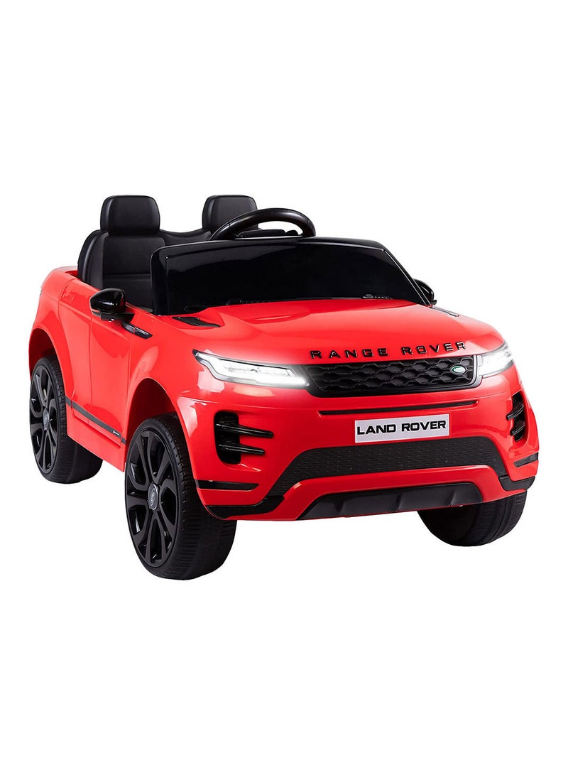 Range Rover Evoque Licensed Electric Car, 12V Ride On Car With Remote Control For Kids - Red
