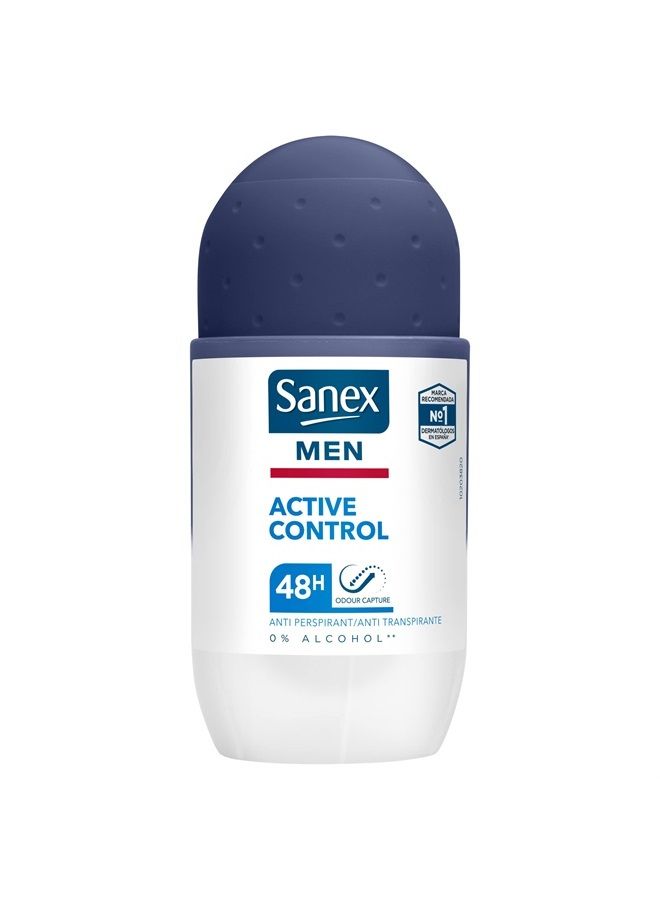 SANEX DEO ROLL 50ML MEN ACTIVE