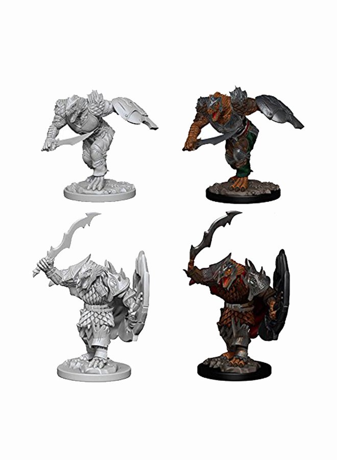 Nolzur Marvelous Unpainted Dragonborn Male Fighter Miniature