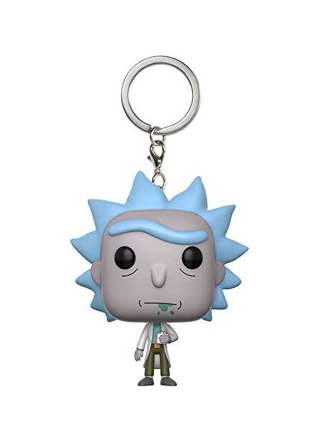 Pop! R&M Rick Keychain 1.5 x 0.98 x 2.01inch