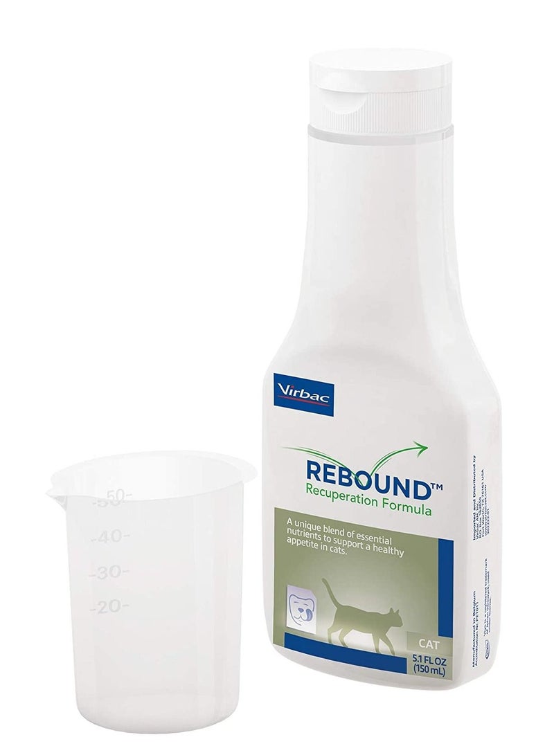 Virbac Rebound Recuperation Formula for Cats, Clear (10851)