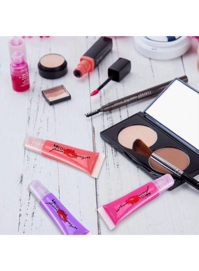 22 Packs Lip gloss Empty Tubes Containers(10ml)，Travel empty bottle，Refillable Soft Cosmetic Squeeze Tubes For Women &Girls DIY Lip Gloss Cosmetics