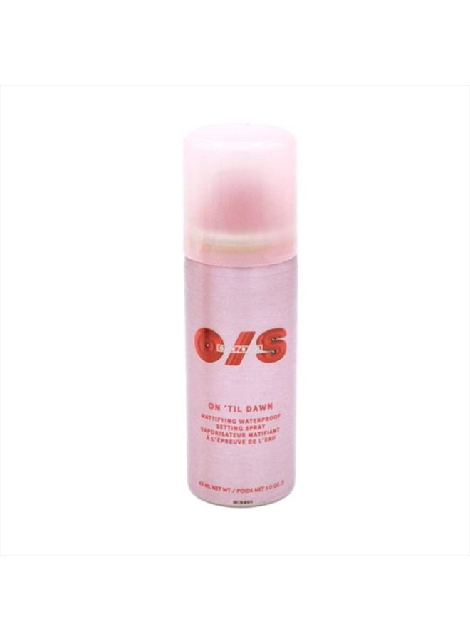 One Size Patrick Starr On Til Dawn Mattifying Waterproof Setting Spray 1 oz 1 Ounce (Pack of 1)