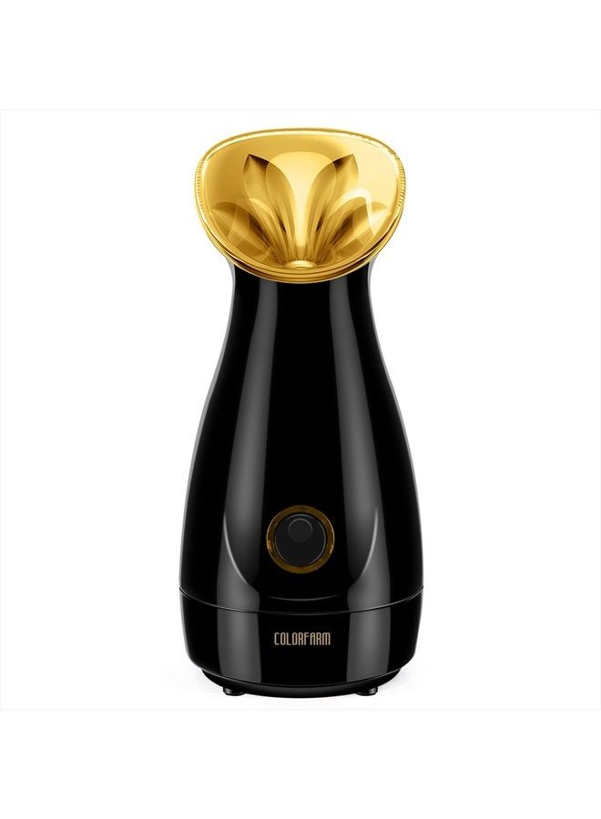 Facial Steamer Nano Ionic Hot Mist Face Steamer Home Sauna SPA Face Humidifier Atomizer for Women Men Moisturizing Unclogs Pores Spa Quality