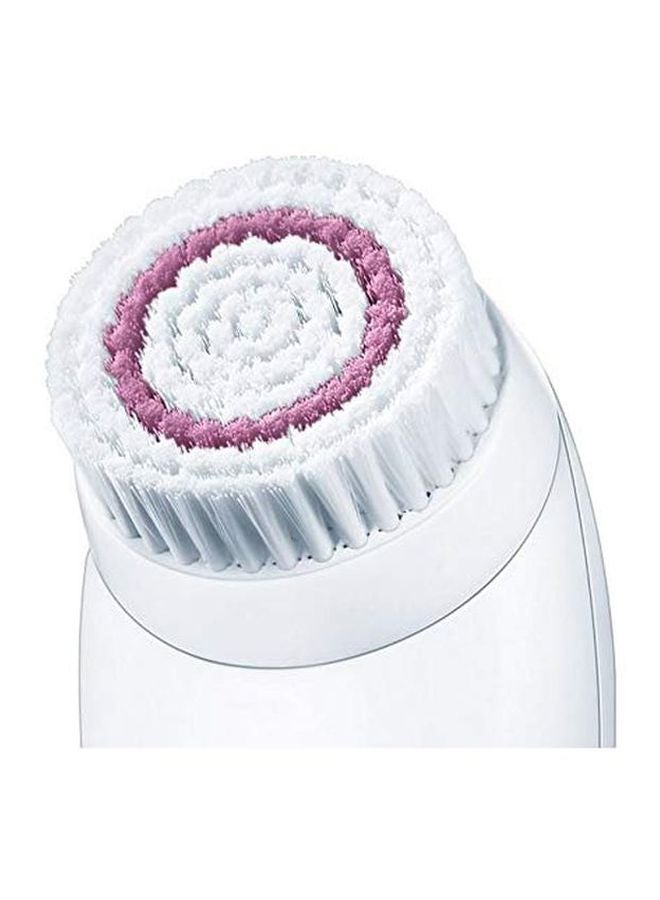 Electric Facial Cleansing Brush White 16 x 4.5 x 4.5cm