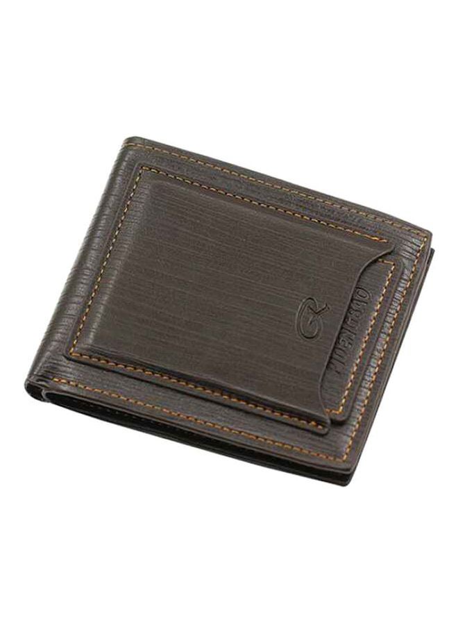 Classic Slim Bi-Fold Wallet Brown