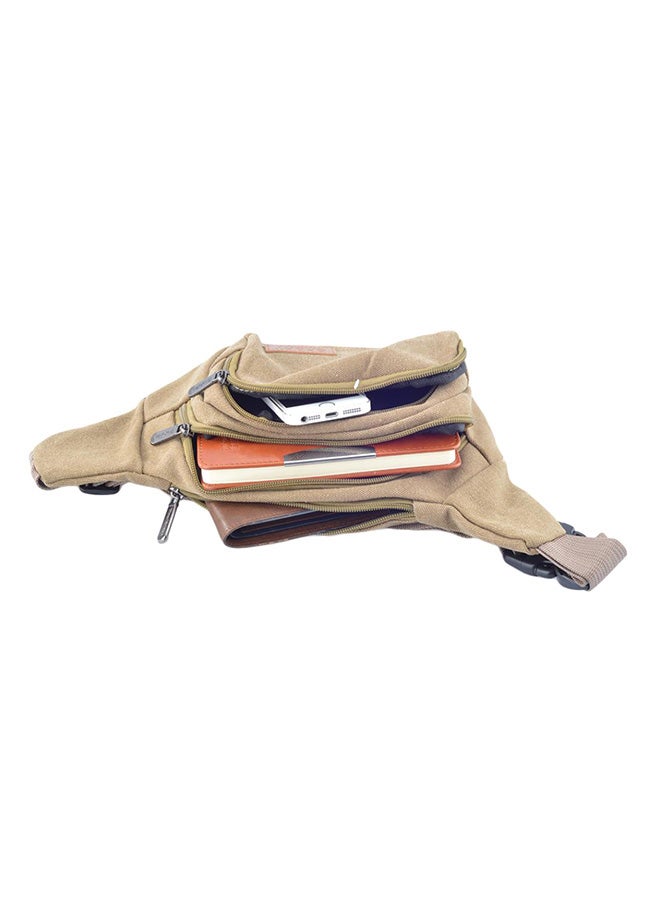 Fanny Chest Waistpack Beige