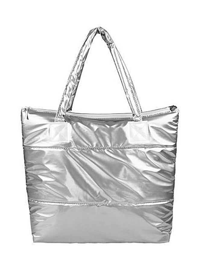 Casual Shoulder Bag Silver