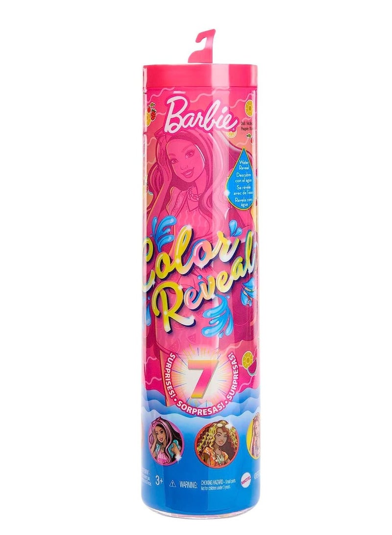 Barbie Color Reveal Doll Sweet Fruit Series - Style May Vary